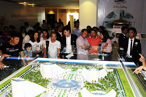 Nhà đầu tư quan tâm tìm hiểu về dự án The Arena (Khu du lịch Bắc bán đảo Cam Ranh).