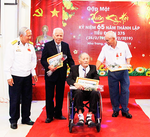 Gặp mặt kỷ niệm 65 năm thành lập Tiểu đoàn 375