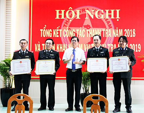 Triển khai công tác thanh tra năm 2019