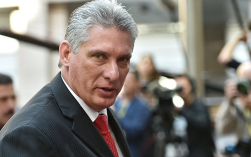 Chủ tịch Cuba Canel. Ảnh: Sputnik.