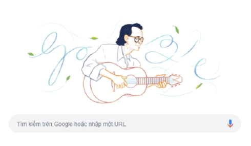 Trịnh Công Sơn - người Việt Nam đầu tiên được Google Doodles vinh danh
