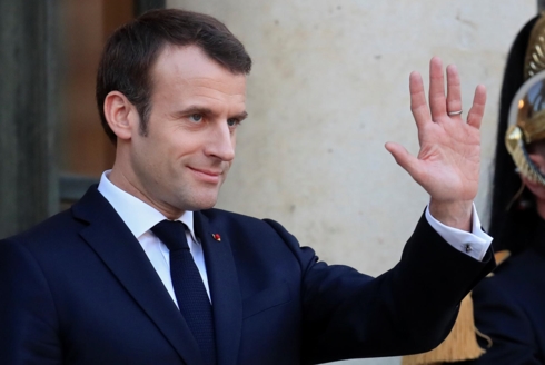 Tổng thống Pháp Macron. Ảnh: Reuters