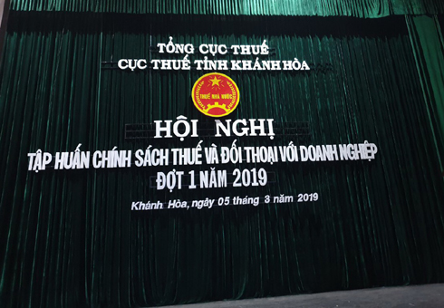 Tập huấn chính sách thuế cho doanh nghiệp