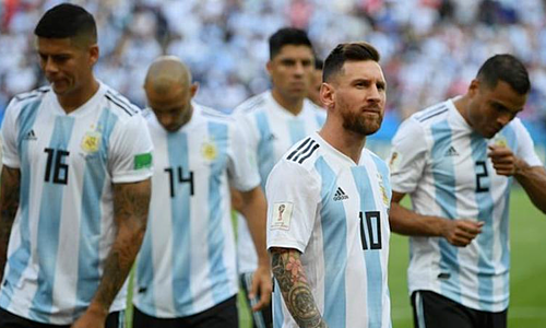 Messi trở lại làm đầu tàu cho Argentina ở Copa America 2019. Ảnh: AFP.