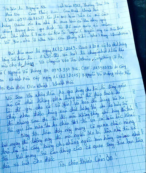 Thêm nhiều người sập bẫy mua hàng qua mạng