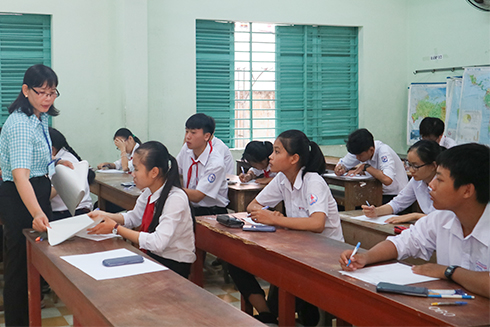 536 thí sinh thi học sinh giỏi THCS