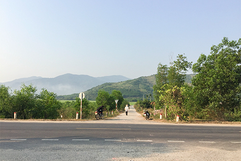 Điểm đầu dự án cao tốc Bắc - Nam (giao cắt với Quốc lộ 27C) nằm trên địa bàn huyện Diên Khánh.