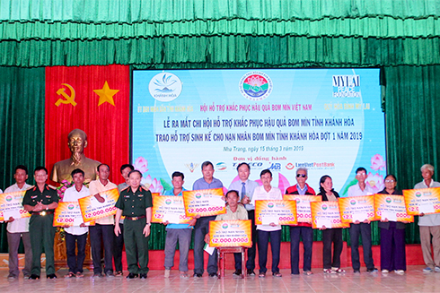 Chi hội hỗ trợ khắc phục hậu quả bom mìn tỉnh: Vì bình yên cuộc sống