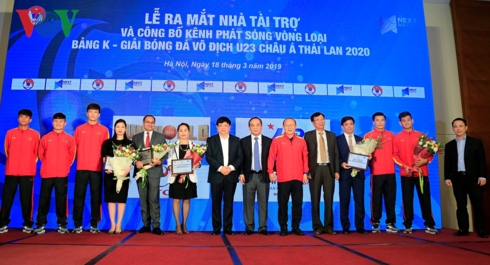 VOV độc quyền phát sóng vòng loại bảng K giải U23 châu Á 2020.