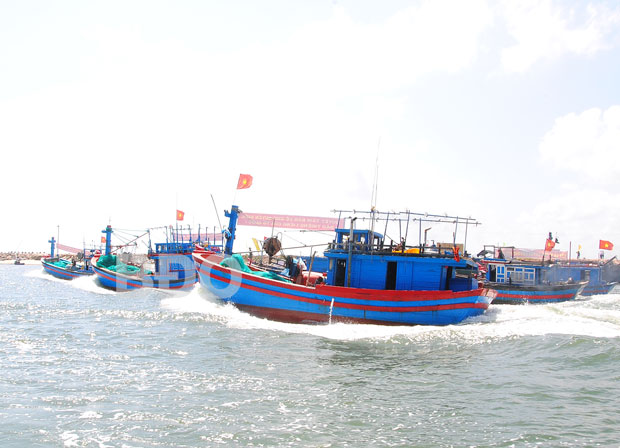 Tàu cá dài từ 15m chỉ được đánh bắt tại vùng khơi
