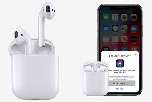 AirPods thế hệ 2 ra mắt, hỗ trợ sạc không dây