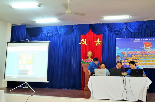 Thành đoàn Nha Trang ra mắt &quot;Hệ thống quản lý đoàn viên, thanh niên trực tuyến&quot;