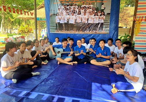 Trường THCS Võ Văn Ký: Gần 500 học sinh tham gia Hội trại &quot;Khát vọng tuổi trẻ&quot;