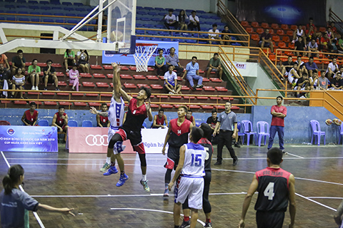 12 đội bóng nam, nữ tranh tài Giải vô địch bóng rổ quốc gia Cúp Ngân hàng Bản Việt