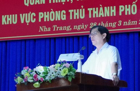 Ông Nguyễn Tấn Tuân chỉ đạo tại hội nghị.