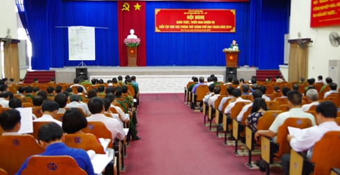 Quang cảnh hội nghị.