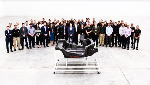 Khung xe thế hệ mới của Mclaren chính thức xuất xưởng