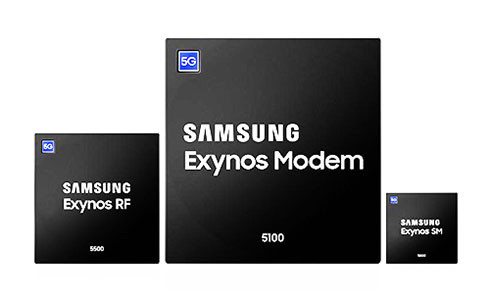 Bộ ba chip 5G mới đã được Samsung sản xuất hàng loạt.