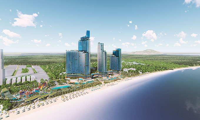 Ninh Thuận lý tưởng cho các tổ hợp lớn và những trải nghiệm mới lạ. Điển hình là SunBay Park Hotel & Resort Phan Rang.