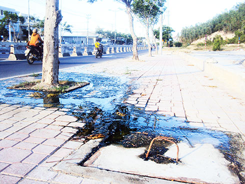 Ô nhiễm vỉa hè