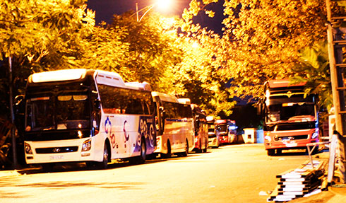 Đường thành bãi đậu xe