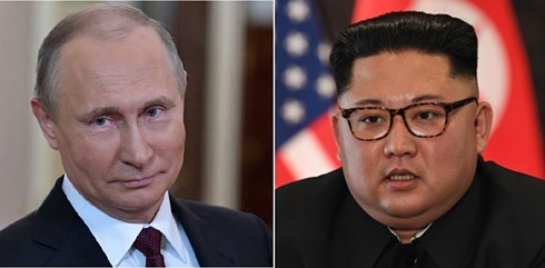 thuong dinh nga trieu tien se dien ra tai nga tuan toi hinh 1 Tổng thống Nga Putin (trái) và Chủ tịch Triều Tiên Kim Jong-un.