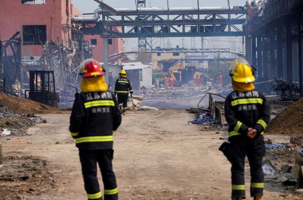 Trung Quốc: 10 người thiệt mạng do ngạt khí ở một nhà máy dược phẩm