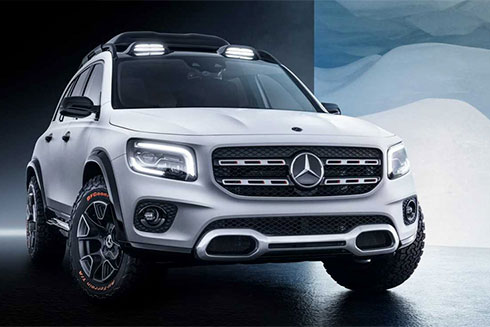 Mercedes-Benz giới thiệu chiếc xe ý tưởng GLB 7 chỗ