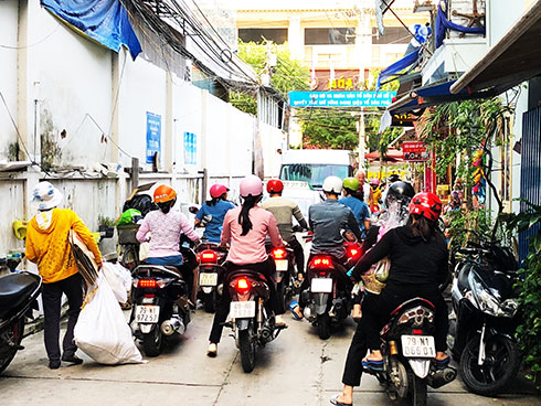 Khó mở rộng đường Tôn Đản