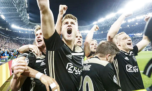 Bóng đá Hà Lan lại một lần nữa bay cao tại Champions League  với đại diện là Câu lạc bộ Ajax.