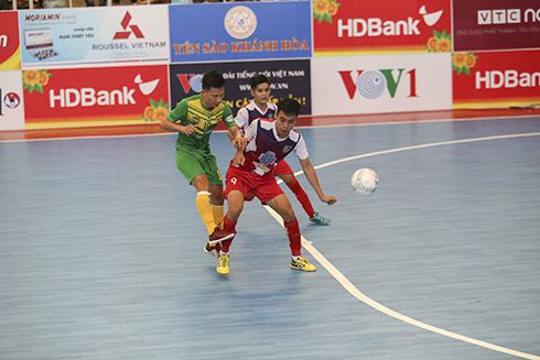 Giải bóng đá Futsal HDBANK vô địch quốc gia: Sanvinest Sanna Khánh Hòa tiếp mạch trận thắng