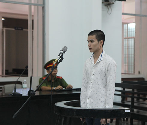 Bị cáo Giáp Ngọc Sơn.