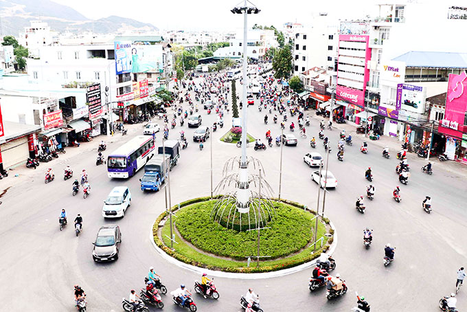 UBND tỉnh đã đồng ý cho TP. Nha Trang điều chỉnh Đề án phát triển, tổ chức giao thông.