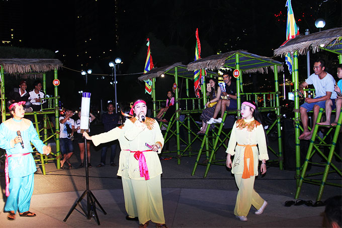 Bài Chòi festival, an activity of Nha Trang-Khanh Hoa Sea Festival 2019 