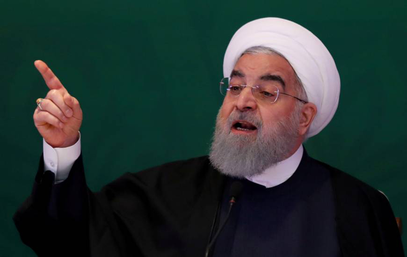 Tổng thống Iran Rouhani. Ảnh: Japan Times.