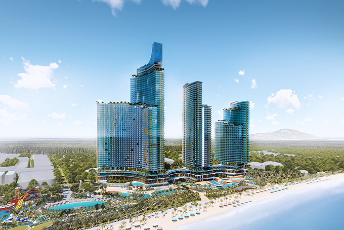 Tổ hợp 3.300 phòng khách sạn sẽ là điểm khởi đầu cho hành trình tận hưởng và khám phá vẻ đẹp Ninh Thuận.