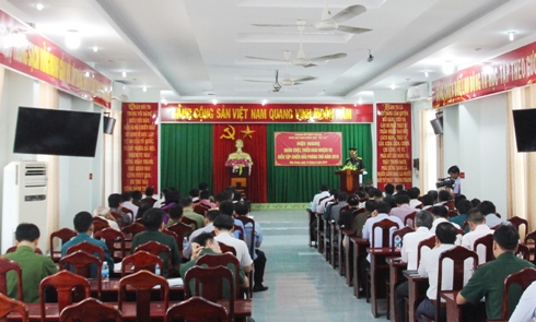 Quán triệt nhiệm vụ diễn tập chiến đấu phòng thủ 6 xã, phường trên địa bàn TP. Nha Trang