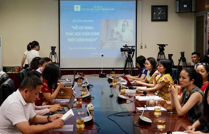Công bố phim tư liệu "Hồ Chí Minh: Phác họa chân dung một chính khách"