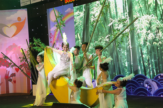 One of three gold-winning performances of Nghe An team