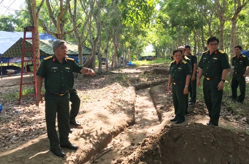 Kiểm tra chuẩn bị diễn tập chỉ huy cơ quan về động viên và diễn tập khu vực phòng thủ năm 2019