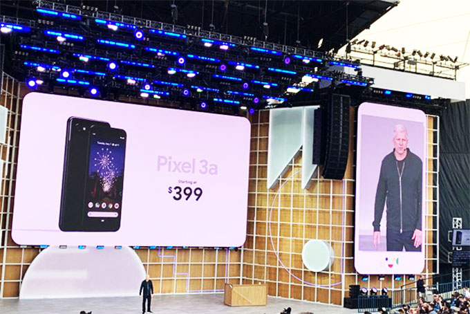 Pixel 3a có giá bán khởi điểm từ 399 USD