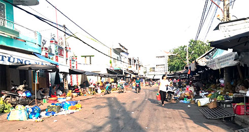 Sẽ cải tạo, mở rộng chợ Thành vào năm 2020