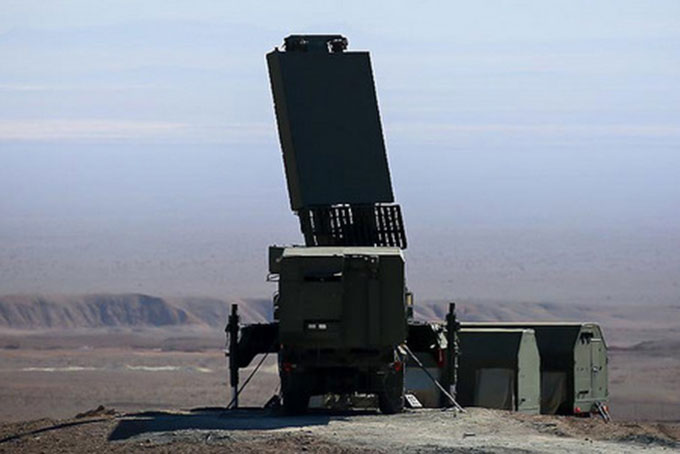 Đài radar cảnh giới của tổ hợp S-300 Iran hồi năm 2017. Ảnh: Twitter