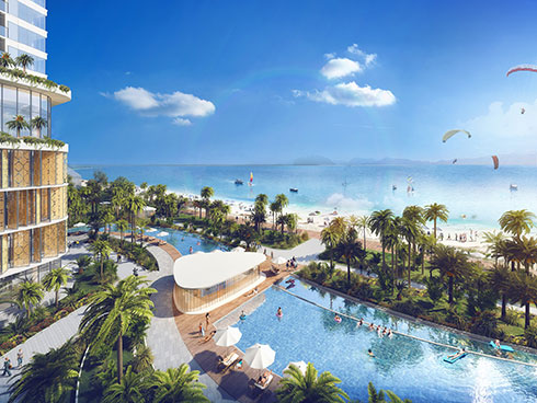 Tổ hợp SunBay Park Hotel & Resort Phan Rang với quy mô quốc tế kết hợp vị trí đắc địa sẽ là cú hích cho du lịch Ninh Thuận.