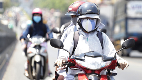 Nắng nóng kéo dài đến 10-6