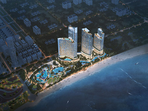 SunBay Park Hotel & Resort Phan Rang - động lực cho du lịch Ninh Thuận khi hoàn thiện.