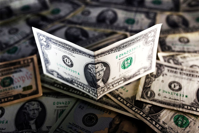 Tỷ giá VND/USD tăng 8 đồng