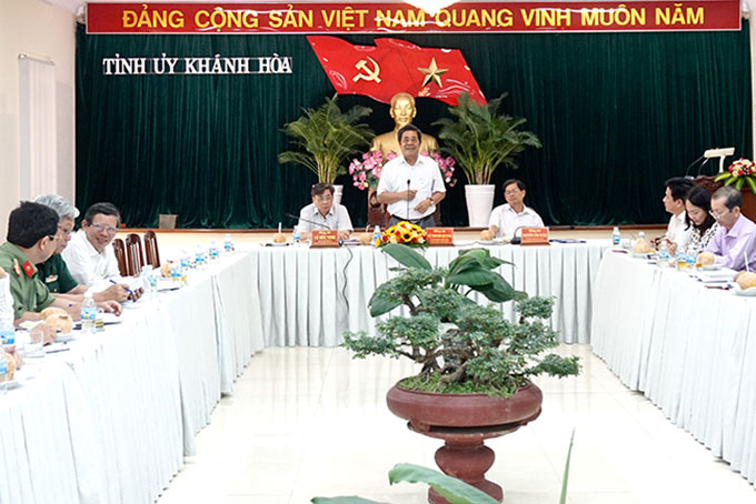 Ông Lê Thanh Quang phát biểu kết luận.