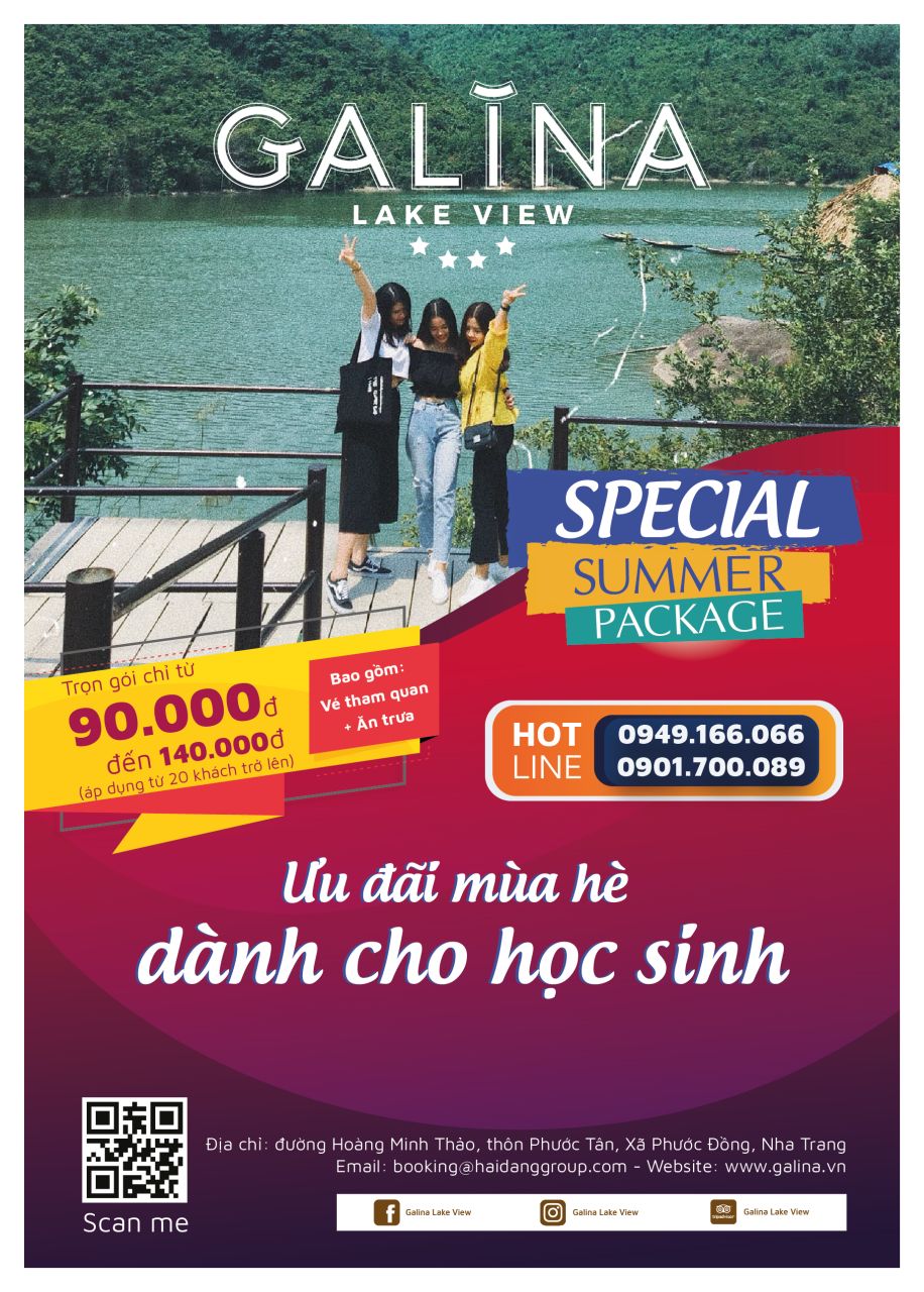 GALINA LAKE VIEW SÔI ĐỘNG CÙNG HÈ 2019