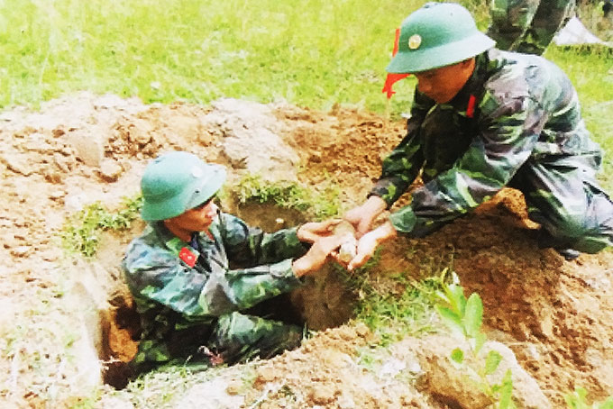 Vững vàng người lính công binh